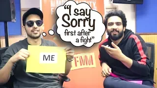 Ghar Se Nikalte Hi | I always say Sorry after a fight: Armaan Malik