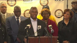 NAACP of Memphis holds press conference discussing Tyre Nichols, MPD