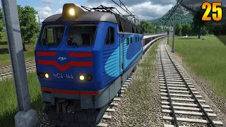 Маршрут для поезда дальнего следования неспешная застройка | Transport Fever 2 | S05 #25 (жд игры)