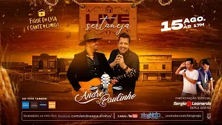 Live Sertaneja - André e Paulinho - Fique em Casa e Cante #Comigo