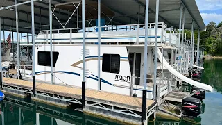 2004 Myacht 12 x 35 Pontoon Houseboat For Sale on Norris Lake TN - SOLD!