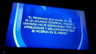 Univision Programacion Pagada