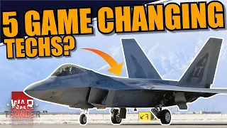 War Thunder - TOP 5 TECHNOLOGIES that will COMPLETELY CHANGE the TOP TIER META in AIR!