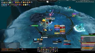 Holy priest solo heal solo tank Lich King 10HC 0% ICC buff