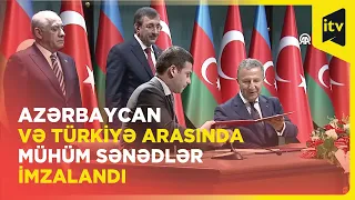 Azərbaycan və Türkiyə hökümətləri arasında protokol imzalanıb