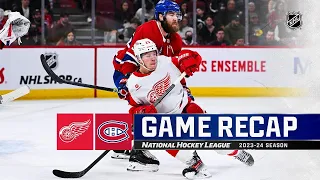 Detroit Red Wings vs Montreal Canadiens | April 16, 2024 | Game Highlights | NHL Regular Season