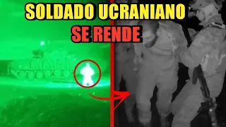 SOLDADO UCRANIANO ROUBA TANQUE T-64BV E SE RENDE AOS RUSSOS EM TROCA DE DINHEIRO