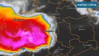 wetteronline.de: Pfingsten 2014 mit heftigstem Unwetter in NRW