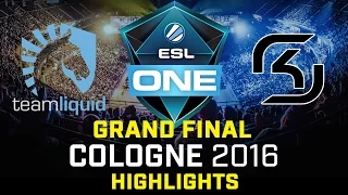 ESL ONE Cologne 2016 | CSGO Highlights | Liquid vs. SK | Grand Final | Game 1 of Bo3 | Train