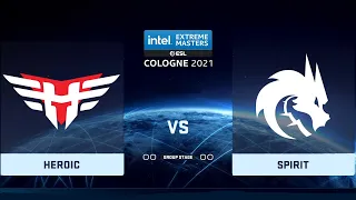 🔴  RU Spirit vs Heroic  | IEM Season XVI - Cologne