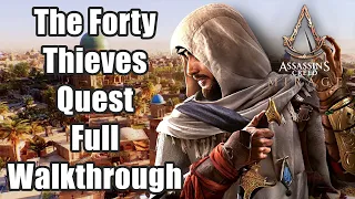 Pre Oder Quest - The Forty Thieves Full Walkthrough | Assassin Creed Mirage