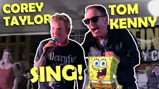 Slipknot's Corey Taylor sings Spongebob Theme Song w/ Tom Kenny & The Hi-Seas!!