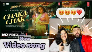 Atrangi Re: Chaka Chak Reaction | A R Rahman Akshay K,Sara A K, Dhanush, Shreya, Irshad |Aanand L R