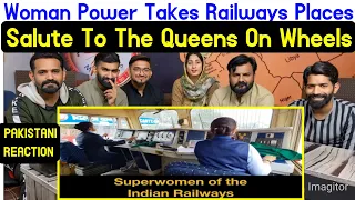 Reaction on woman Power takes Railways places: Salute to the Queens on Wheels.