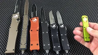 Microtech OTF Automatic Switchblade Knives Lineup