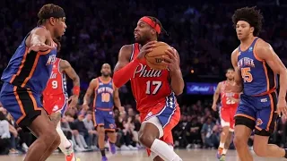 Philadelphia 76ers vs New York Knicks - Full Game Highlights | March 10, 2023-24 NBA Season