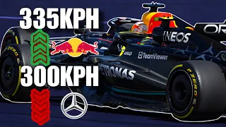 The Redbull Is 30KPH FASTER Than Mercedes!