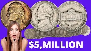 Hidden Treasures: Top 5 Jefferson Nickels Worth Millions - Jefferson Nickels That Can Make You Rich