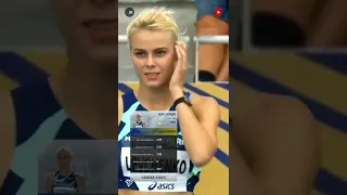 Yuliya Levchenko (Ukraine Athlete) High Jump Diamond League Paris 2021 - 189 CM Done