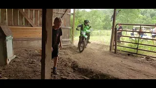 AWRCS Round 4 Coal Miner Youth Dirt Bikes Race 2022 DirtbikerLuke #707