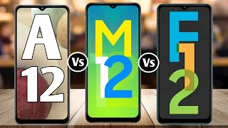 Samsung Galaxy A12 Vs Samsung Galaxy M12 Vs Samsung Galaxy F12