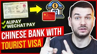 Get a Chinese bank account with a tourist visa for WeChat pay and alipay activation to pay suppliers