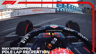 Max Verstappen Monaco 2023 Pole Lap Recreated  | Assetto Corsa