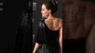 Angelina Jolie Tattoos - Amazing Tattoo Ideas For All Tattoo Lovers. #Shorts