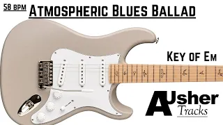 Atmospheric Blues Ballad Guitar Backing Track Jam in E minor