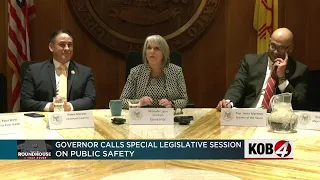 New Mexico governor calls special session on public safety