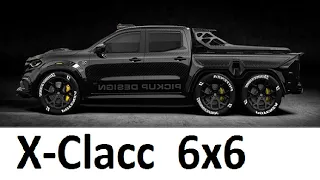 Масштабная модель автомобиля пикап X- Class 6x6