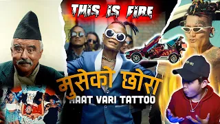 ST MAN - MUSE KO CHORA ( Haat Vari Tattoo ) I AAGOO I LAVISH REACTS