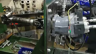 ГТС Испытания на стенде гидромотора/ Testing hydraulic pumps 094323