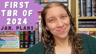 FIRST TBR OF 2024 || January Reading Plans