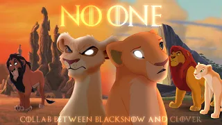 No One {Story of Vitani & Nala} ~ The Lion King (crossover/AU) Collab with BlackSnow [FLASH WARNING]