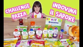 Alyssa e la Hipp Challenge! 🍎 Indovina la frutta dal sapore.