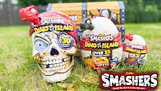 Zuru Smashers Dino Island Giant Skull and Mega Egg UNBOXING/REVIEW