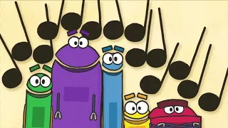 StoryBots   ¿Cómo se hace la música? - Canción "Melodía, Armonia, Ritmo, Timbre e Intensidad