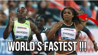 Women's 200m world athletics championships! Shericka Jackson battles gabby thomas & Sha'Carri