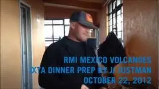 Mexico Volcanoes Altzomoni Hut Dinner Prep with JJ Justman