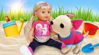 Видео куклы - Беби Бон Эмили и Подружка ЧиЧиЛав! Гуляем и купаем игрушки Как мама - Игры для девочек