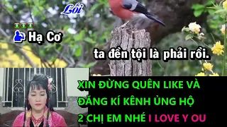 TRÍCH ĐOẠN XIN MỘT LẦN YÊU NHAU - HỒNG LIÊN KARAOKE THIẾU KÉP   - TÂN CỔ