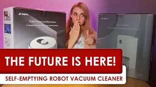 ROIDMI EVE Plus Robot Vacuum Cleaner - Self Cleaning Robot!