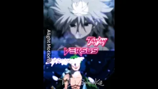 Me vs TayTay(Again🗣🔥) #killua #zoro #anime #shorts #viral #fypシ #vsedit #wisvswis @Fadeedits9