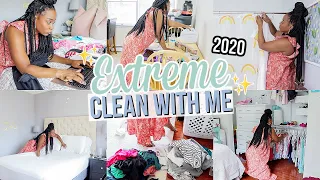 EXTREME ALL DAY CLEAN WITH ME! ULTIMATE SPEED CLEANING MOTIVATION | WORKING MOM REAL LIFE CLEANING