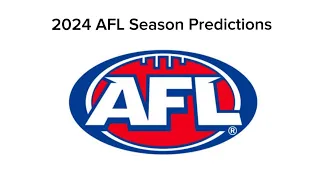 Early 2024 AFL Ladder and Finals Predictions