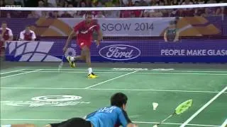 Mixed Team SF - IND vs ENG - 2014 Commonwealth Games badminton