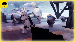 Star Wars FPS Game but it's Lego - First person pov (No HUD)