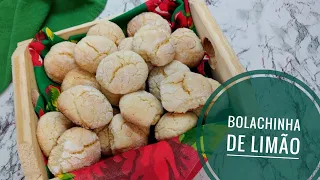 RECEITA DE BISCOITO CRAQUELADO DE LIMÃO