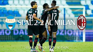 Highlights | SPAL 2-2 AC Milan | Matchday 29 Serie A TIM 2019/20